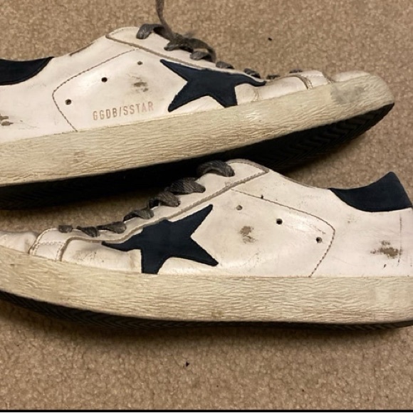 Men’s Golden Goose SuperStar GGDB/SSTAR Distressed Sneaker 8.5 41 - Picture 2 of 11